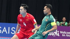 Trực tiếp Futsal Việt Nam 0-1 Futsal Indonesia: Đối thủ vượt lên dẫn trước 