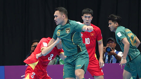 Trực tiếp Futsal Việt Nam 1-3 Futsal Indonesia: Futsal Việt Nam lại bị dẫn bàn 