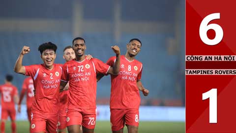 Highlight Công an Hà Nội vs Tampines Rovers: 6-1 (Giải vô địch các CLB Đông Nam Á 2025/26)