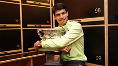 Carlos Alcaraz nhận tiền thưởng khổng lồ, dư sức bắt kịp kỷ lục của Djokovic
