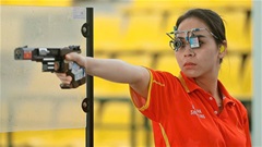 Nữ xạ thủ Trịnh Thu Vinh giành giải châu Á