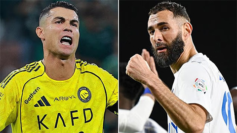 Ronaldo tiếp tục đình công, Benzema lập hat-trick trong trận ra mắt Al Hilal
