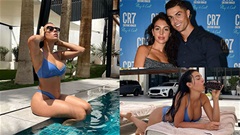 Georgina Rodriguez khoe bữa trưa sinh nhật đầy cám dỗ của Ronaldo