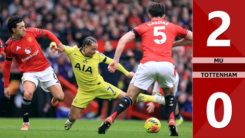 Highlight MU vs Tottenham: 2-0 (Vòng 25 Ngoại hạng Anh 2025/26)