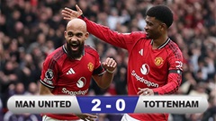 Kết quả MU 2-0 Tottenham: Quỷ đỏ nối dài mạch toàn thắng
