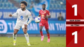 Highlight Nam Định vs Hà Tĩnh: 1-1 (Vòng 13 V.League 2025/26)