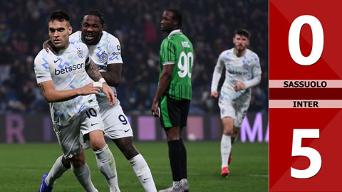Highlight Sassuolo vs Inter: 0-5 (Vòng 24 Serie A 2025/26)