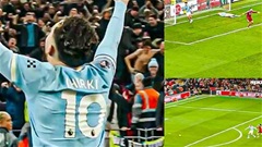 Vì sao 'siêu phẩm' của Cherki vào lưới Liverpool không được công nhận?