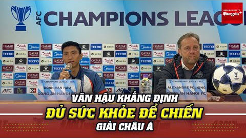 Đoàn Văn Hậu tự tin đủ sức khỏe chiến đội Singapore tại giải châu Á
