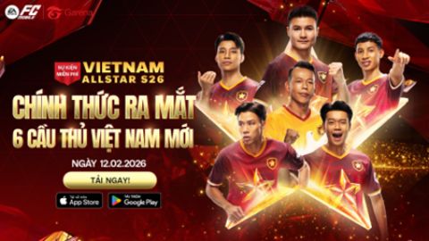 EA Sports FC Mobile Việt Nam đón Tết đủ đầy cùng dàn sao Việt: Quang Hải, Hùng Dũng, Văn Thanh chính thức 'ra sân', hoàn thiện đội hình 11 chiến binh sao Vàng