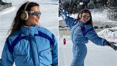 Nữ MC nóng bỏng tác nghiệp ở Olympic Mùa đông 2026