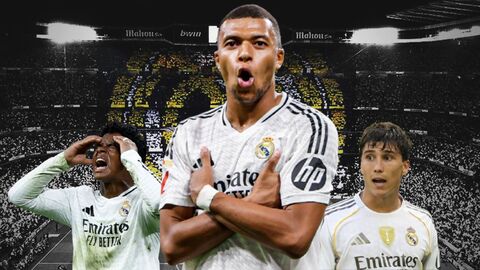 Kylian Mbappe đang 'hại' một lúc hai sao trẻ Real Madrid
