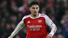 Havertz lại chấn thương, ác mộng tại Arsenal chưa có hồi kết