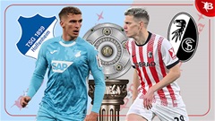 Nhận định bóng đá Hoffenheim vs Freiburg, 21h30 ngày 14/2: Khác biệt ở địa lợi