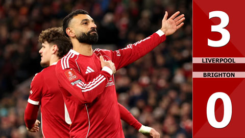 Highlight Liverppool vs Brighton: 2-0 (Vòng 4 FA Cup 2025/26)