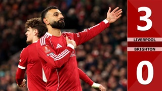 Highlight Liverppool vs Brighton: 2-0 (Vòng 4 FA Cup 2025/26)