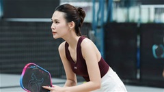 MC thể thao Thảo Uyên mơ nâng cúp pickleball