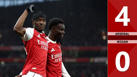 Highlight Arsenal vs Wigan: 4-0 (Vòng 4 FA Cup 2025/26)