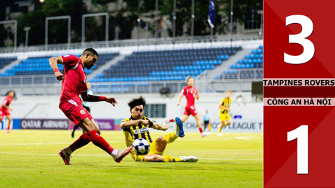 Highlight Tampines Rovers vs Công an Hà Nội: 3-1 (Lượt về vòng 1/8 AFC Champions League Two)