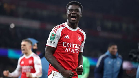Arsenal trói chân Bukayo Saka đến 2031, lương khủng phá kỷ lục CLB