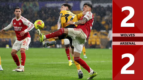 Highlight Wolves vs Arsenal: 2-2 (Vòng 31 Ngoại hạng Anh 2025/26)