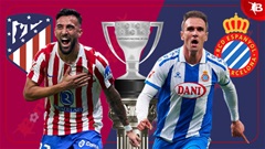 Nhận định bóng đá Atletico Madrid vs Espanyol, 03h00 ngày 22/02: Thầy trò Simone cậy gần nhà