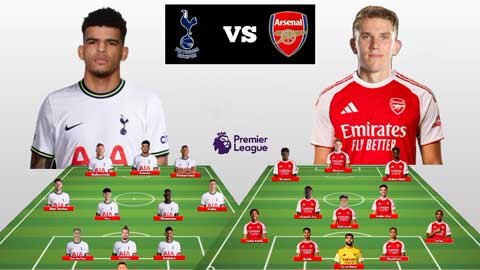 Tottenham vs Arsenal sẽ sử dụng đội hình mạnh thế nào cho derby Bắc London