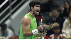 Alcaraz ngược dòng hạ Khachanov, lần đầu vào bán kết Doha Open