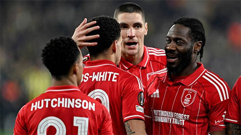 Lượt đi vòng play-off Europa League: Ấn tượng Nottingham