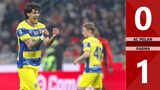 Highlight AC Milan vs Parma: 0-1 (Vòng 26 Serie A 2025/26)