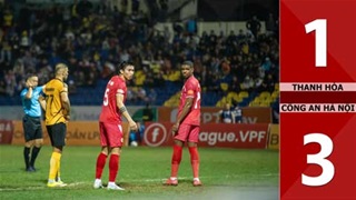 Highlight Thanh Hóa vs Công an Hà Nội: 1-3 (Đấu bù vòng 10 V.League 2025/26)
