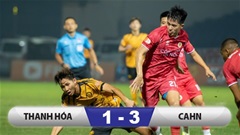 Kết quả Thanh Hóa 1-3 CAHN: Văn Hậu ghi siêu phẩm 