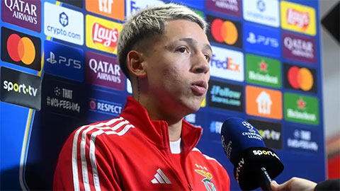 Gianluca Prestianni đối mặt án phạt nặng sau cáo buộc phân biệt chủng tộc với Vinicius