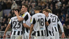 Newcastle xuất sắc đi tiếp ở Champions League,  Á quân Inter cay đắng rời giải