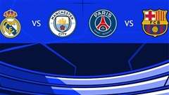 Bốc thăm vòng 1/8 Champions League: Real Madrid đối đầu Man City, PSG gặp Barca?