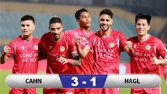 Kết quả CLB Công an Hà Nội 3-1 HAGL: Vững vàng ngôi đầu bảng