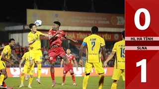 Highlight HL Hà Tĩnh vs SLNA: 0-1 (Vòng 14 V.League 2025/26)
