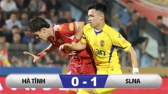 Kết quả Hà Tĩnh 0–1 SLNA: 3 điểm quý giá của đội bóng xứ Nghệ!