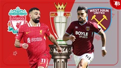 Trực tiếp Liverpool vs West Ham, 22h00 ngày 28/2