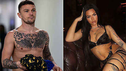 Kieran Trippier bị phanh phui qua đêm với diễn viên phim người lớn