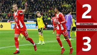 Highlight Dortmund vs Bayern Munich: 2-3 (Vòng 24 Bundesliga 2025/26)