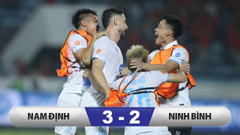 Kết quả Nam Định 3-2 Ninh Bình: Xuân Son nổ súng, Nam Định chấm dứt cơn khát
