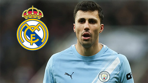 Man City chốt giá bán Rodri cho Real Madrid