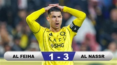 Kết quả Al Feiha 1-3 Al Nassr: Chiếm lại ngôi đầu