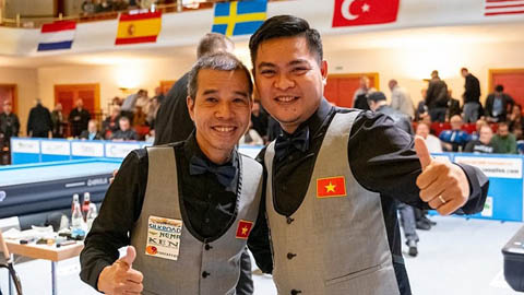 Đội tuyển bi-a Việt Nam vô địch thế giới 2026