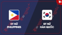 Nhận định bóng đá ĐT nữ Philippines vs ĐT nữ Hàn Quốc, 10h00 ngày 5/3: Philippines khó hoàn thành mục tiêu