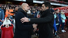 5 trận 'chung kết' của Man City trong cuộc đua vô địch với Arsenal