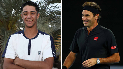 Federer và cái ngoéo tay truyền cảm hứng cho Ahmad