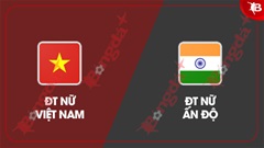 Trực tiếp ĐT nữ Việt Nam vs ĐT nữ Ấn Độ, 18h00 tối nay