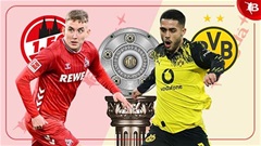 Nhận định bóng đá Cologne vs Dortmund, 00h30 ngày 8/3: Ca khúc khải hoàn